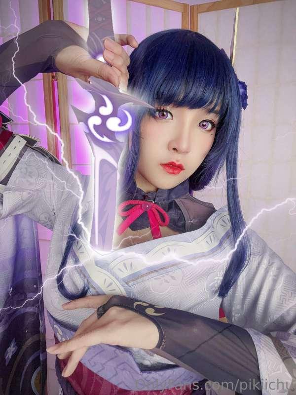 Happy Saturday Night 💜💜
I hope you like my RaidenShogun cosp..