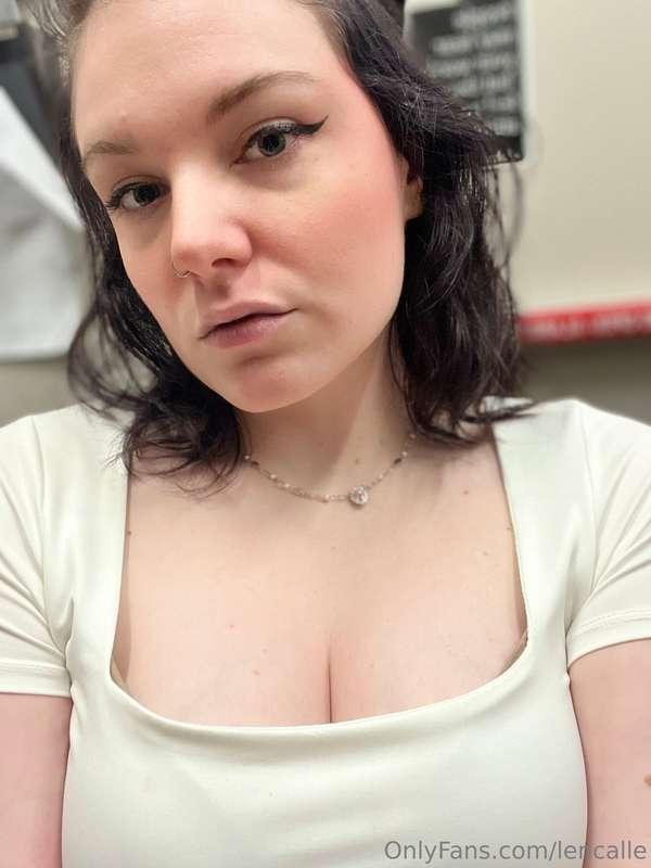 My boobs are just popping out of this shirt!