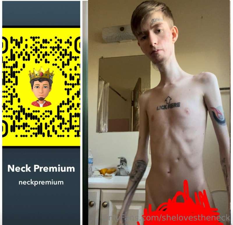 ADD MY SNAPCHAT FOR ALL CUSTOMS AND CONTENT! @ neckpremium