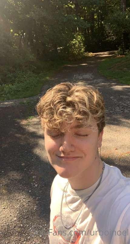 I love being outside :))
