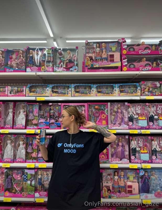 As I stroll through the aisles of the store, my eyes are gre..