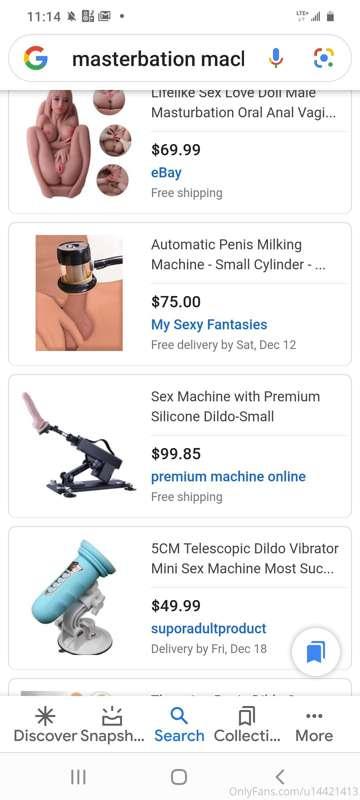 I decided that I'm going to use the money on onlyfans to buy..