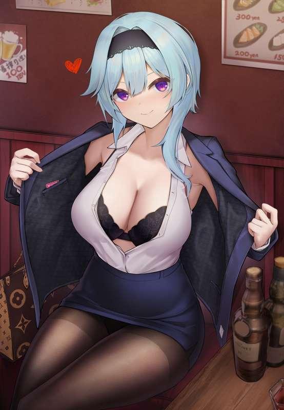 Drink alone with Eula san