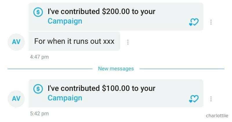 REAL MEN CONTRIBUTE TO MY GOALS 💓🥂💦 @charlottiie