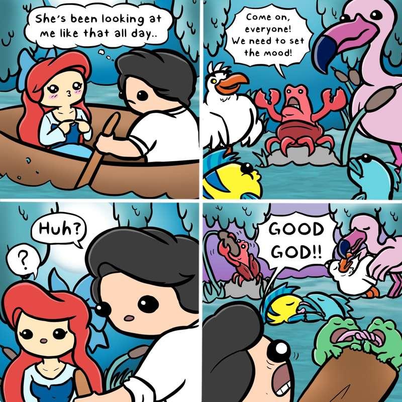 Kiss the Girl (w/Bonus Panel)