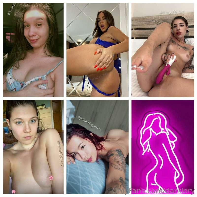 🔥 😈 @sashashiney 🔥 😈👅💋 @alma.rose 👅💋🍬🍧 🍭 @lovelychrisfree 🍭🍬..