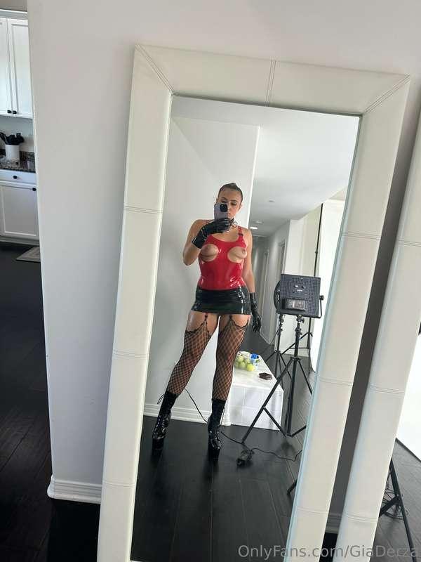 BTS from my new scene with evil angel