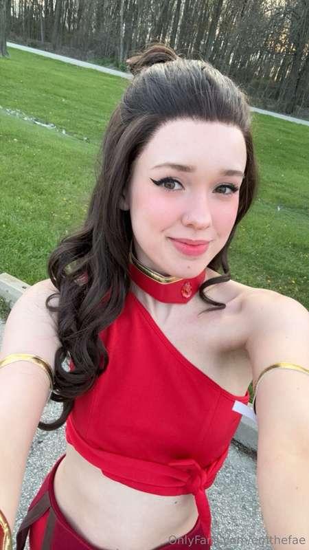 My new cosplay! ❤️ Fire Nation Katara from Avatar: The Last ..