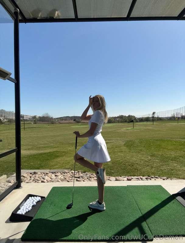 Golf season is here 😍 more spicy content will come with golf..