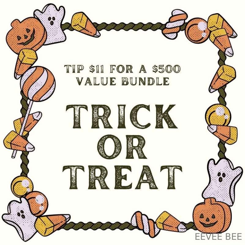 TIP $11 for $500 bundle 👻