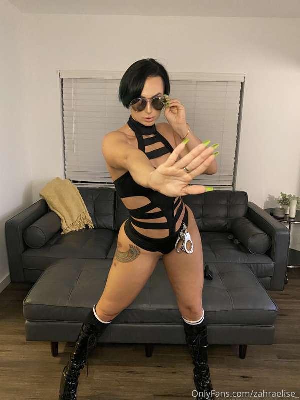 # How do you like this costume?  I like the handcuffs the mo..