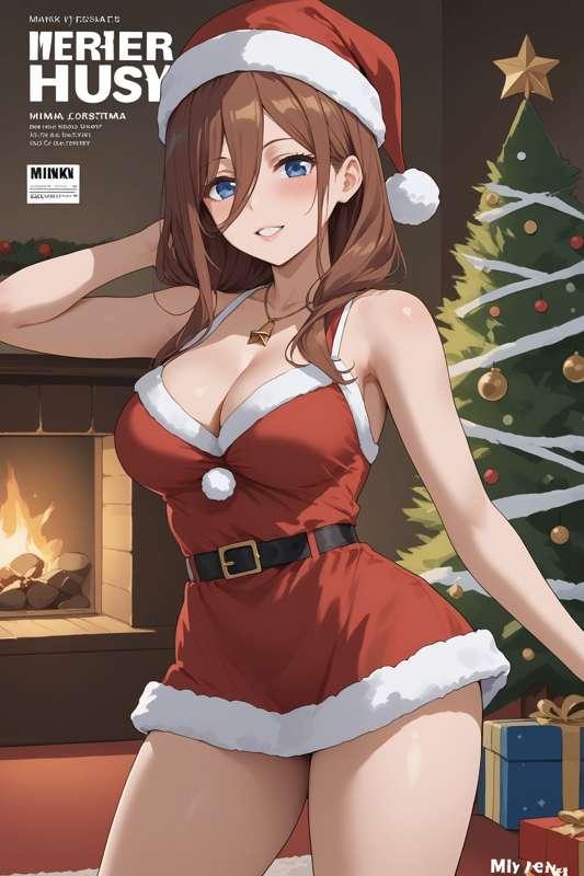 Nakano Miku Christmas - 5 Hanayome NSFW Photobook