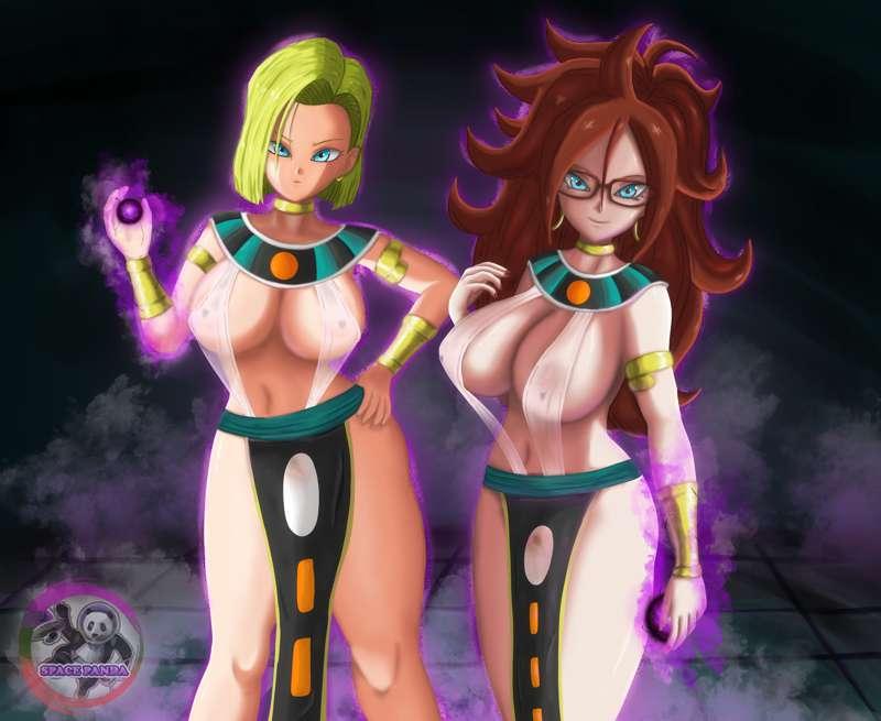 Android 18 & Android 21 Mommies of Destruction 🔥