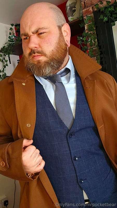 Suited up and ready to take you out on the town but first ra..