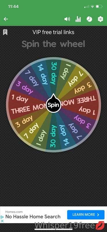## Want a chance to win THREE MONTHS to vip?!  $5 a spin 🥳 F..