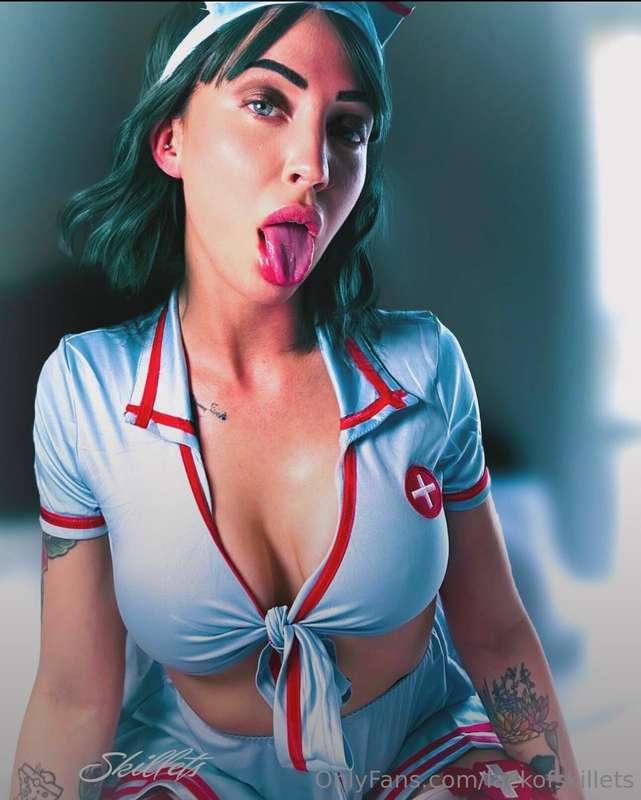 Welcome to your monthly checkup with Nurse Skillets. Today I..