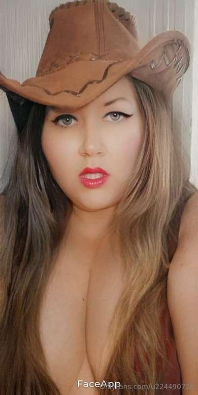 U want this cowgirl to ride u hard baby? X