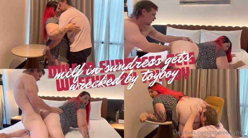SWIPE TO VIEW TRAILER ➡️5m28s | MILF in Sundress Gets Wrecke..