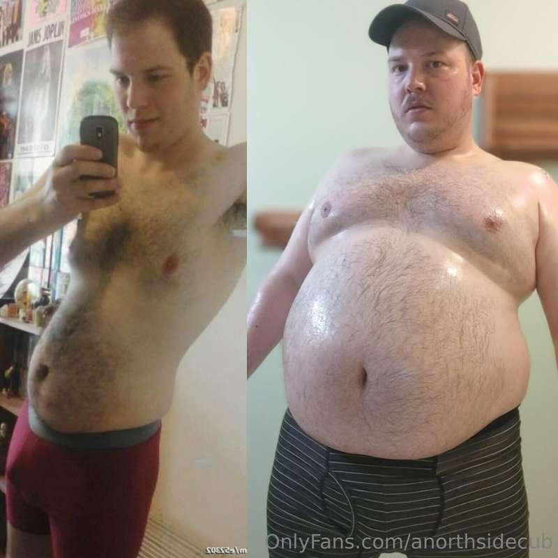 130 lbs later (150-280)
