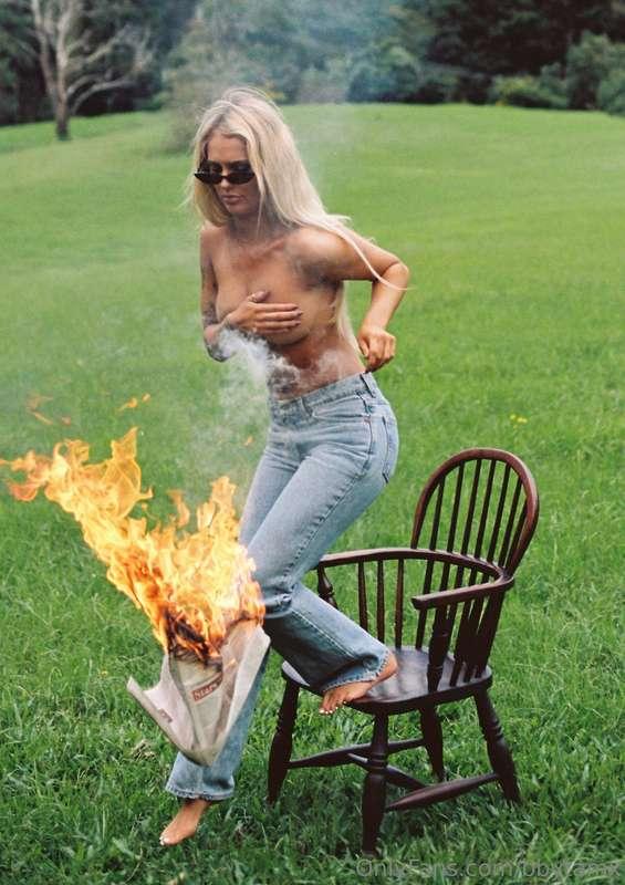 Chasing fire… literally 🤫🔥