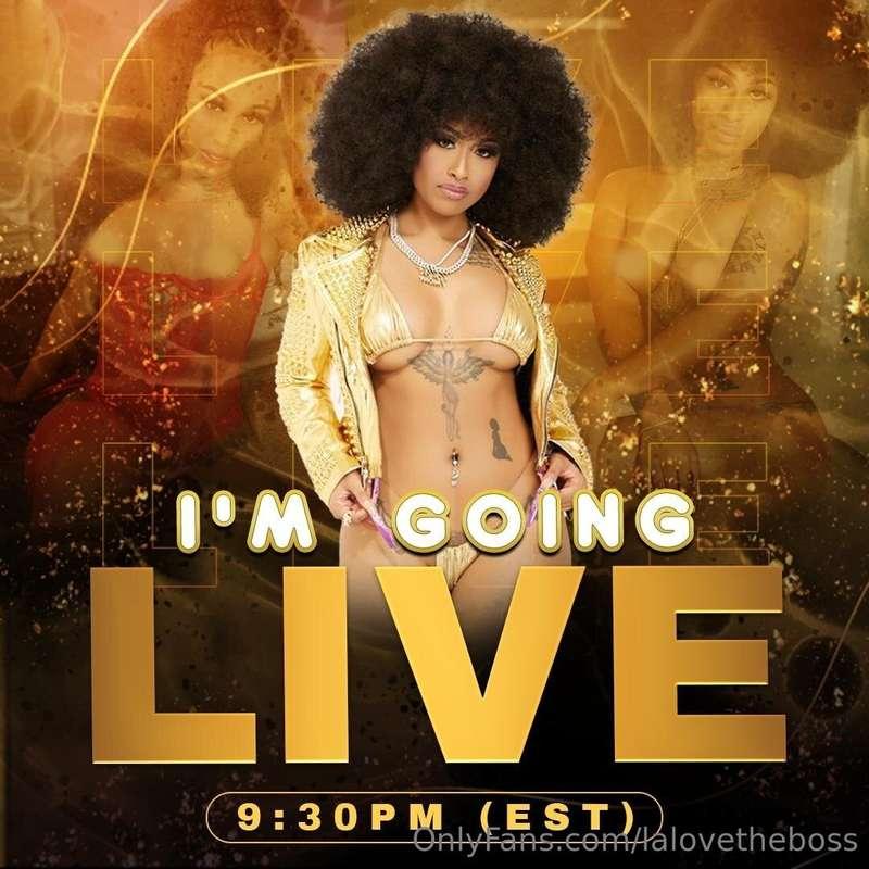### Hey boo 😈 I'm gonna be ***LIVE*** TONIGHT 🟢 9:30PM EST....