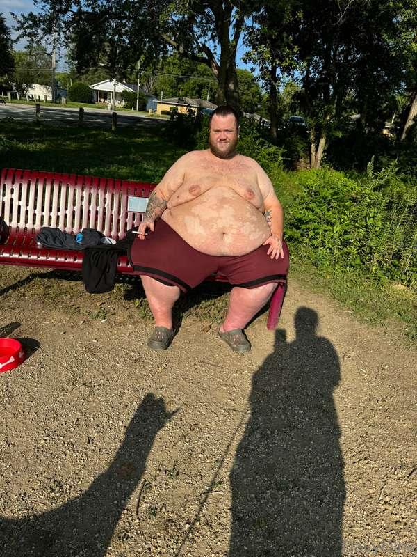Getting a little more risky at the public park definitely wa..