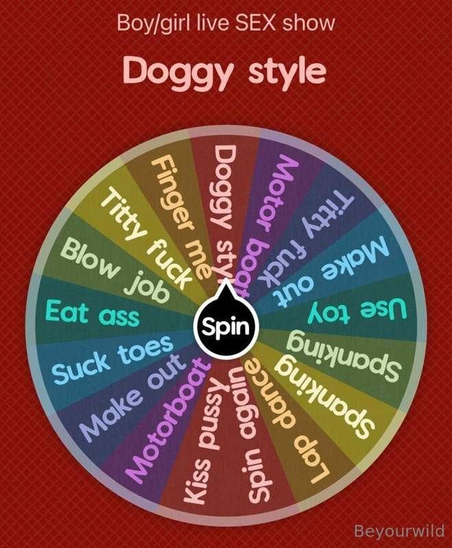 Live BOY/GIRL SEX spin the wheel on my vip page @getwilder n..