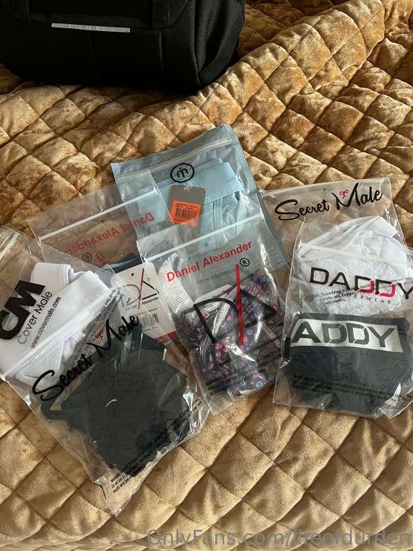 Got some new undies in the mail today 😆