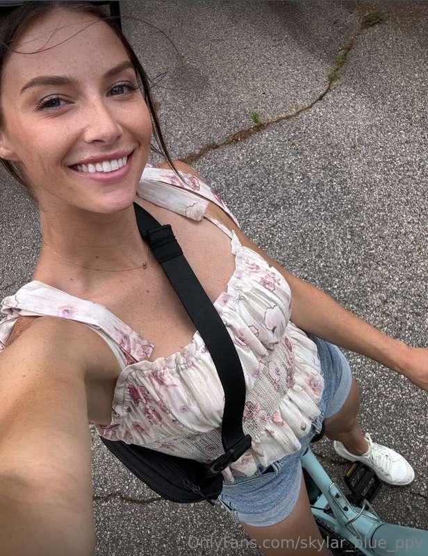 Every day is a good day for a ride. 🚴🏻‍♀️