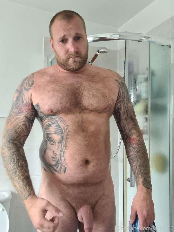 Quick shower before work. Video to follow guys and girls