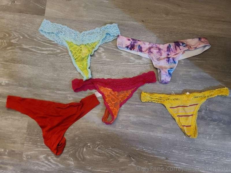 Which thong should I show off next?