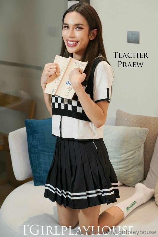 Teacher Praew is a frisky little horny slut ready to experim..