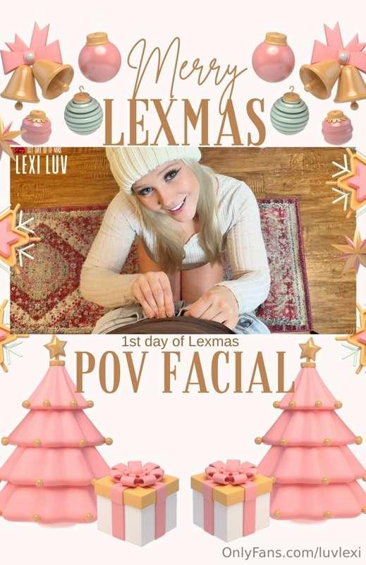 🎀⭐️❄️ ***Happy first day of Lexmas*** ❄️⭐️🎀 
Your first vide..