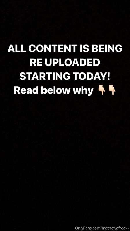 Okay guys! So the reason some videos are so short is because..
