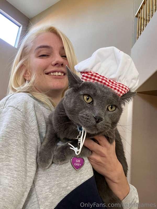 Hey guys. I got some really bad news. My beloved kitty Grey ..