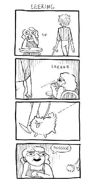 Mini Comic #18! Leering
