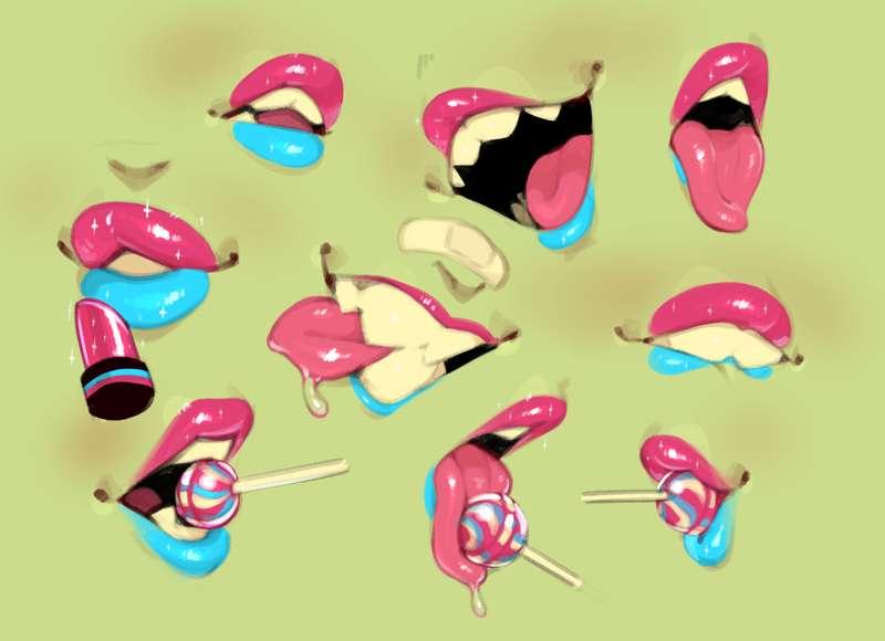 Lips practice