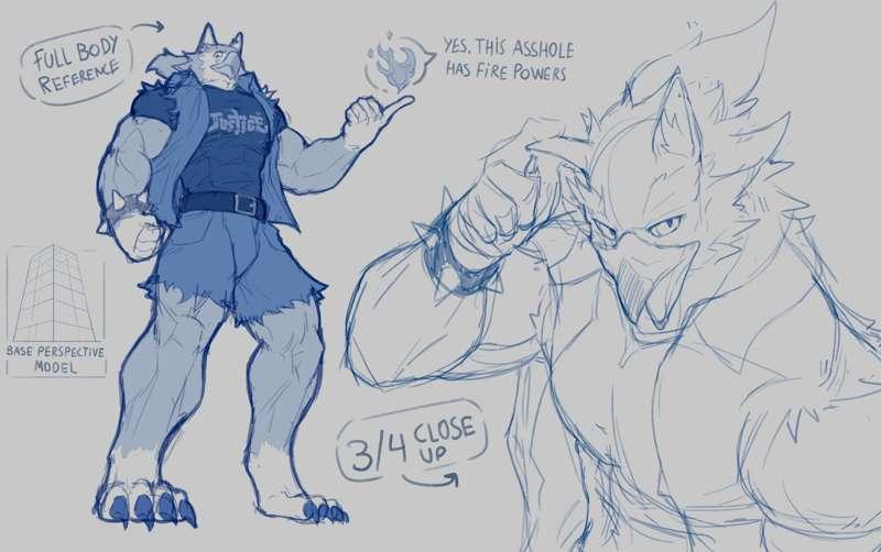 Toby Reference Sheet / WIP