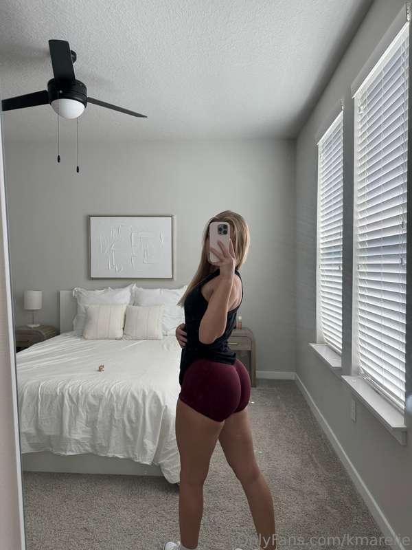 Post workout🍑💪