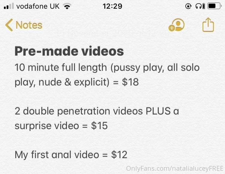 Some pre-made videos I have available 😻 tip & tell me which ..