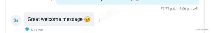 JUST A REMINDER MY MOST SOLD MESSAGE IS MY WELCOME MESSAGE …..