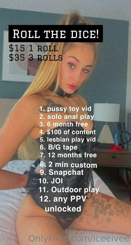 Game time! 😝 Tip under this post and I’ll send a video of me..