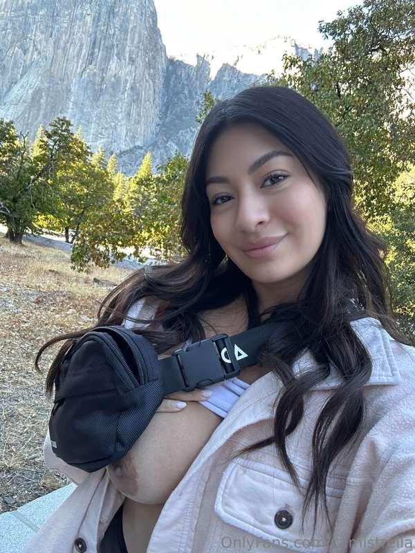 Yosemite, it was love at first sight. I got to flash El Cap ..