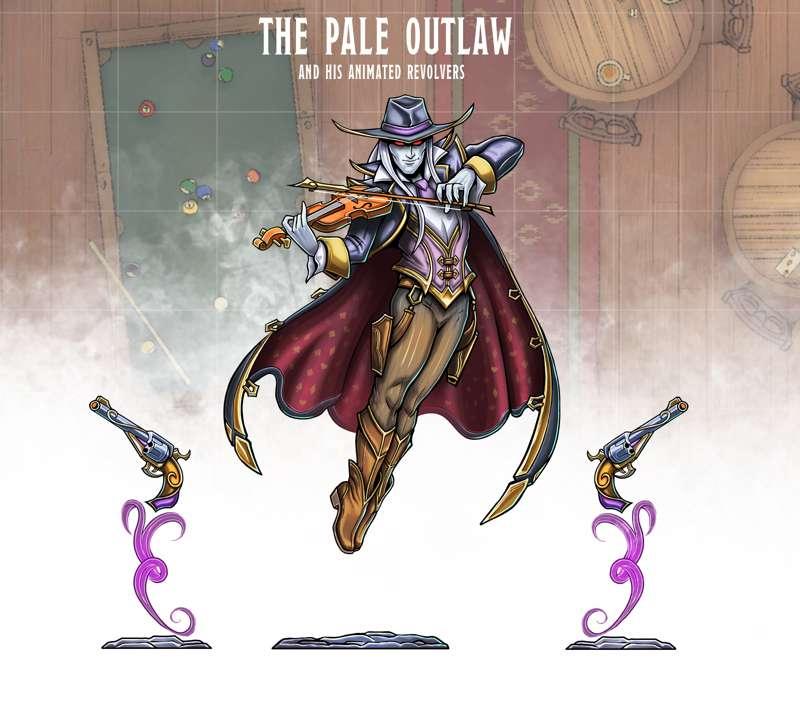 The Pale Outlaw and his Animated Revolvers (and the Terrorweed!)