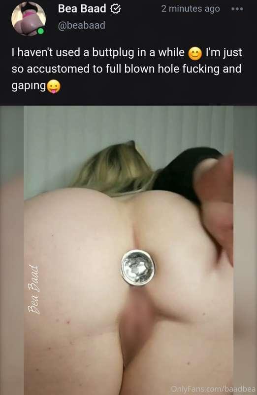 New post over on my paid account!!!

I used my buttplug, the..