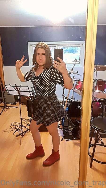 What could possibly be under my skirt? Oh! That. Hehe 😝🥰😘😘