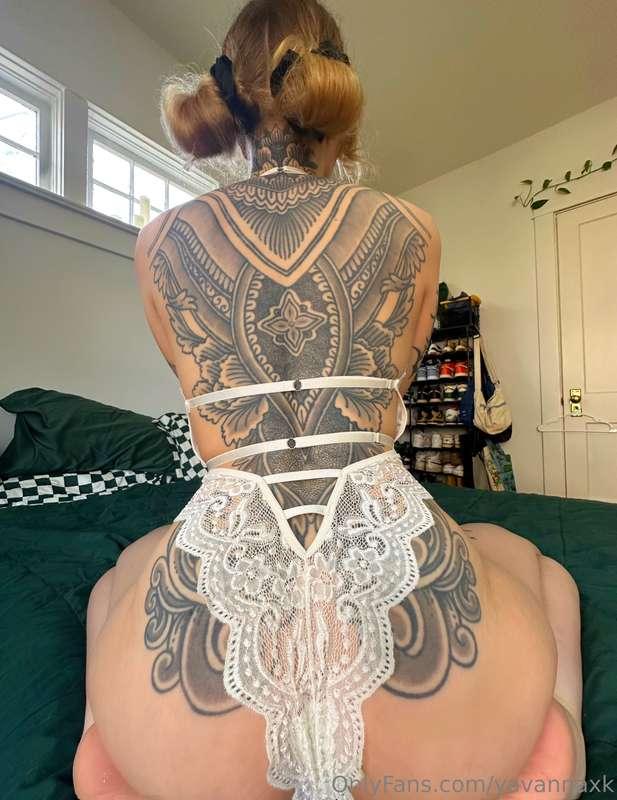 My back is the perfect place to dump your load once you're d..