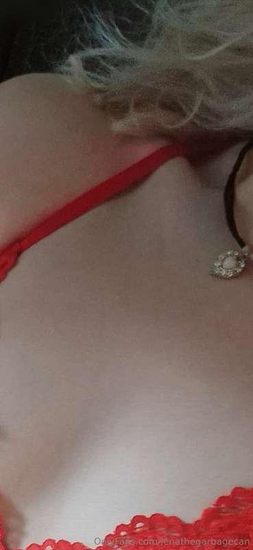 Friday morning, with hot coffee and only something red and s..