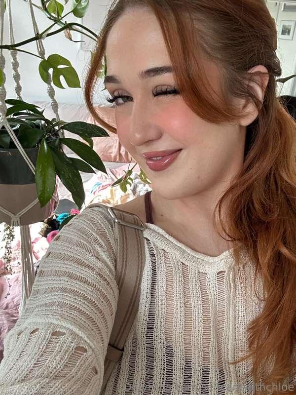 Capturing the perfect wink for my selfie game 📸 comment 😉 if..