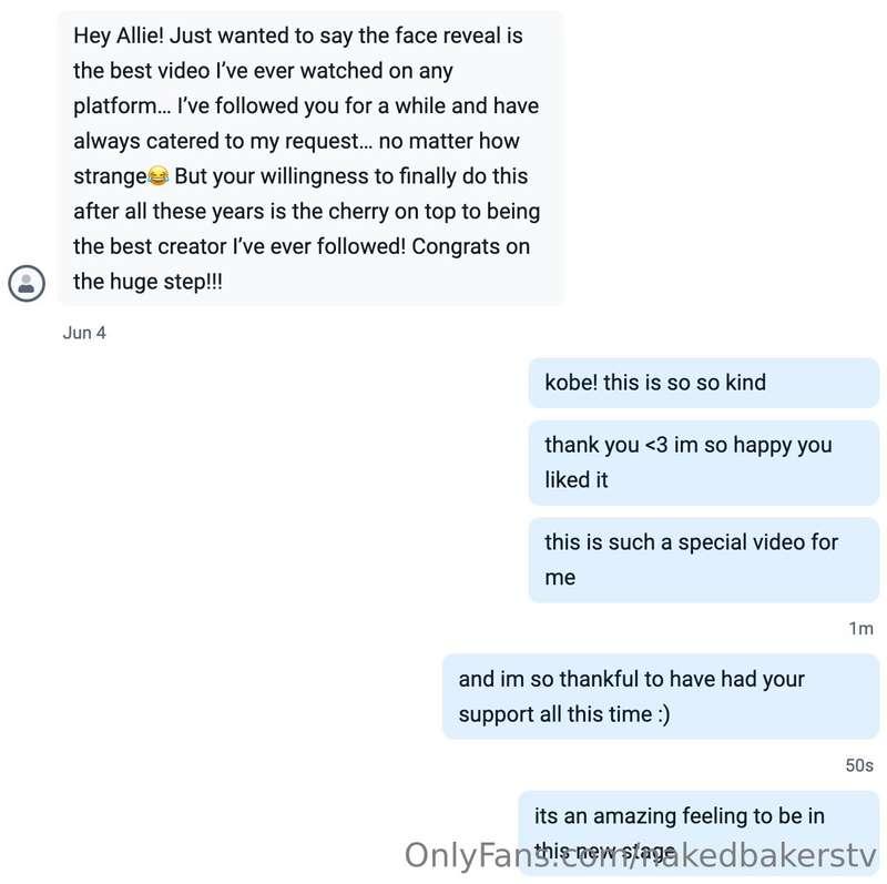 Thank you for the endless stream of kind words. I always kne..